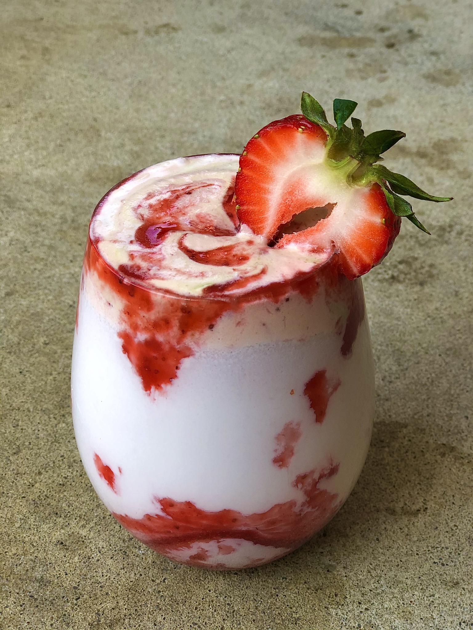 Korean Homemade Strawberry Milk: EatHere